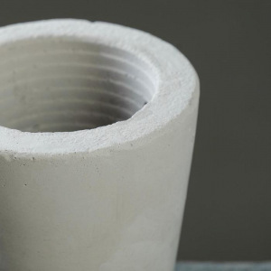 Кашпо «Стиль», серое, 8 х 9,5 см Кашпо «Стиль», серое, 8 х 9,5 см