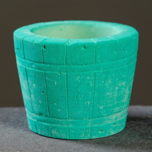 Кашпо Ведерко, зеленое Кашпо Ведерко, зеленое