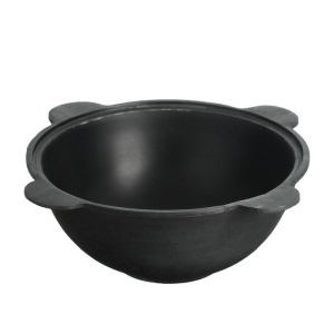 Казан чугунный, 6 л, плоское дно, без крышки Казан чугунный, 6 л, плоское дно, без крышки