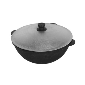 Казан с крышкой, 12 л, круглое дно Казан с крышкой, 12 л, круглое дно