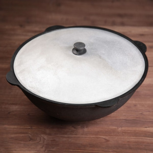 Казан с крышкой, 16 л, круглое дно Казан с крышкой, 16 л, круглое дно