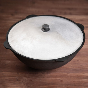 Казан с крышкой, 22 л, круглое дно Казан с крышкой, 22 л, круглое дно