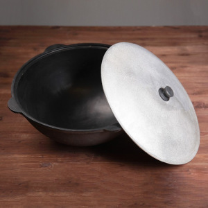 Казан с крышкой, 22 л, круглое дно Казан с крышкой, 22 л, круглое дно