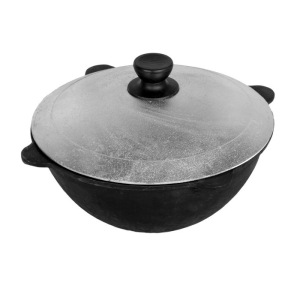 Казан с крышкой, 6 л, круглое дно Казан с крышкой, 6 л, круглое дно