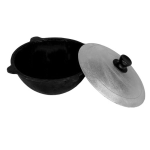 Казан с крышкой, 6 л, круглое дно Казан с крышкой, 6 л, круглое дно