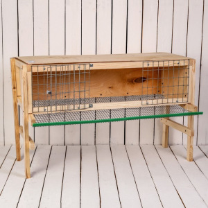 Клетка для перепелов, 100 × 60 × 35 см, на 25-40 голов, с яйцесборником, деревянная Клетка для перепелов, 100 × 60 × 35 см, на 25-40 голов, с яйцесборником, деревянная