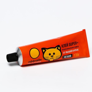 Клей от грызунов и насекомых SUPER PLUS "Грызунофф оффлайн", туба 135 г Клей от грызунов и насекомых SUPER PLUS "Грызунофф оффлайн", туба 135 г