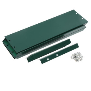 Клумба оцинкованная, 2 яруса, 50 × 50 см, 100 × 100 см, h = 30 см, зелёная, «Квадро», Greengo Клумба оцинкованная, 2 яруса, 50 × 50 см, 100 × 100 см, h = 30 см, зелёная, «Квадро», Greengo