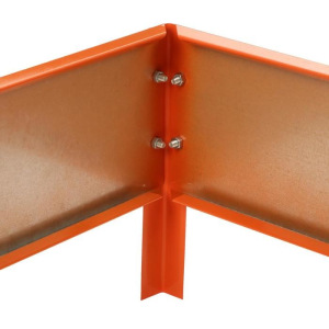 Клумба оцинкованная, 2 яруса, 50 × 50 см, 100 × 100 см, оранжевая, «Квадро», Greengo Клумба оцинкованная, 2 яруса, 50 × 50 см, 100 × 100 см, оранжевая, «Квадро», Greengo