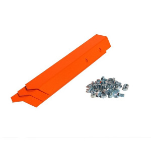 Клумба оцинкованная, 50 × 15 см, оранжевая «Терция»,Greengo Клумба оцинкованная, 50 × 15 см, оранжевая «Терция»,Greengo