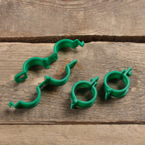 Кольцо-фиксатор для растений, d = 20 мм, набор 20 шт., зелёный Кольцо-фиксатор для растений, d = 20 мм, набор 20 шт., зелёный