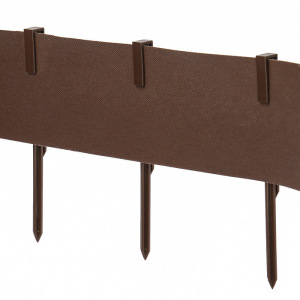 Колышек для крепления бордюрной ленты, h = 30 см, набор 6 шт., коричневый Колышек для крепления бордюрной ленты, h = 30 см, набор 6 шт., коричневый