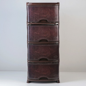 Комод 4-х секционный «Кожа» Комод 4-х секционный «Кожа»