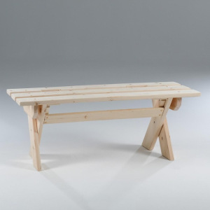 Комплект садовой мебели "Душевный" : стол 1,2 м, четыре лавки Комплект садовой мебели "Душевный" : стол 1,2 м, четыре лавки