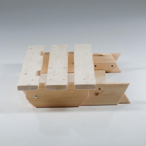 Комплект садовой мебели "Душевный": стол 1 м, две лавки Комплект садовой мебели "Душевный": стол 1 м, две лавки