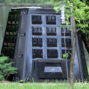 Компостер Evogreen 420 л, чёрный Компостер Evogreen 420 л, чёрный