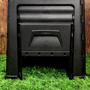 Компостер пластиковый, 320 л, с крышкой, 65 × 65 × 75 см, черный Компостер пластиковый, 320 л, с крышкой, 65 × 65 × 75 см, черный