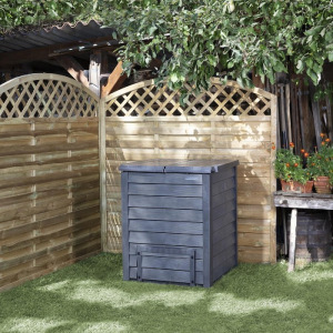 Компостер THERMO-WOOD 600 л, антрацит Компостер THERMO-WOOD 600 л, антрацит