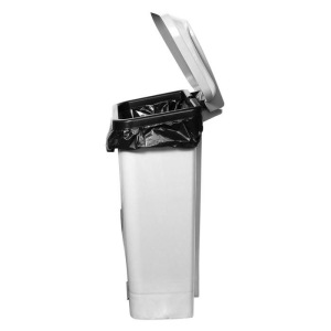 Контейнер мусорный 60л 330х445х800 серый с педалью и пакетодержателем Контейнер мусорный 60л 330х445х800 серый с педалью и пакетодержателем