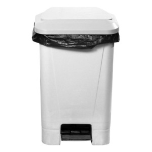 Контейнер мусорный 60л 330х445х800 серый с педалью и пакетодержателем Контейнер мусорный 60л 330х445х800 серый с педалью и пакетодержателем