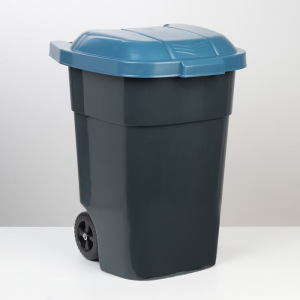 Контейнер универсальный «Садовый», 65 л, на колёсиках, цвет МИКС Контейнер универсальный «Садовый», 65 л, на колёсиках, цвет МИКС