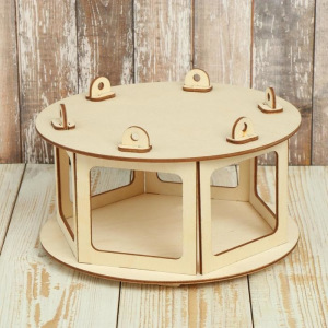 Кормушка для птиц «Беседка», 20 × 20 × 12 см Кормушка для птиц «Беседка», 20 × 20 × 12 см