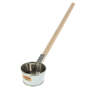 Ковш для бани из нержавеющей стали, 0.35л, 60 см, с деревянной ручкой, "Добропаровъ" Ковш для бани из нержавеющей стали, 0.35л, 60 см, с деревянной ручкой, "Добропаровъ"