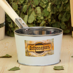 Ковш для бани из нержавеющей стали, 1.2л, 45 см, с деревянной ручкой, "Добропаровъ" Ковш для бани из нержавеющей стали, 1.2л, 45 см, с деревянной ручкой, "Добропаровъ"