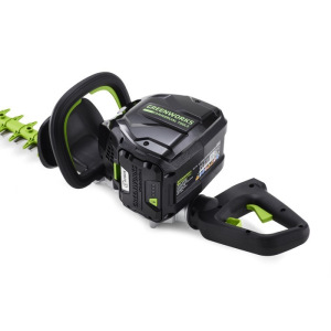 Кусторез GreenWorks GD82HT 2201807, 82 В, длина лезвия 61 см, БЕЗ АКК. И ЗУ Кусторез GreenWorks GD82HT 2201807, 82 В, длина лезвия 61 см, БЕЗ АКК. И ЗУ