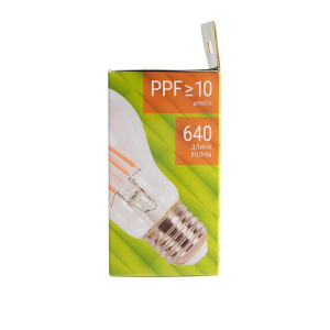 Лампа светодиодная REV LED FILAMENT GARDEN, A60, 7 Вт, Е27, 504 Лм, для растений Лампа светодиодная REV LED FILAMENT GARDEN, A60, 7 Вт, Е27, 504 Лм, для растений