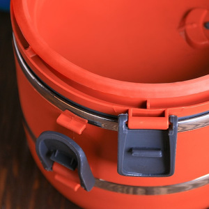 Ланч-бокс двухуровневый «Будет вкусно», 1 л, МИКС Ланч-бокс двухуровневый «Будет вкусно», 1 л, МИКС