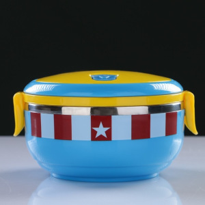 Ланч-бокс "Флаг" 550 мл, сохраняет тепло 3 ч, микс, 9х15 см Ланч-бокс "Флаг" 550 мл, сохраняет тепло 3 ч, микс, 9х15 см