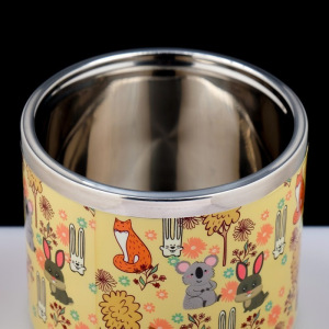 Ланч-бокс "Зверята" 630 мл, сохраняет тепло 3 ч, цветной, 11х12 см микс Ланч-бокс "Зверята" 630 мл, сохраняет тепло 3 ч, цветной, 11х12 см микс