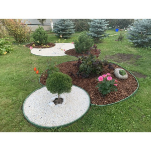 Лента бордюрная, 0,11 × 10 м, толщина 1 мм, пластиковая, чёрная, KANTA Лента бордюрная, 0,11 × 10 м, толщина 1 мм, пластиковая, чёрная, KANTA