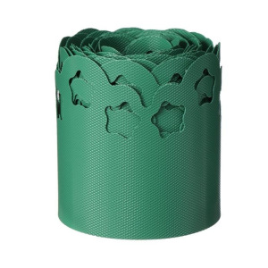 Лента бордюрная, 0.15 × 9 м, толщина 1.2 мм, пластиковая, фигурная, зелёная Лента бордюрная, 0.15 × 9 м, толщина 1.2 мм, пластиковая, фигурная, зелёная