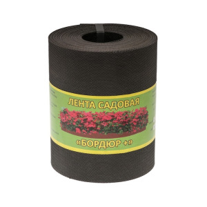 Лента бордюрная, 0.2 × 10 м, толщина 1.2 мм, пластиковая, коричневая, Greengo Лента бордюрная, 0.2 × 10 м, толщина 1.2 мм, пластиковая, коричневая, Greengo