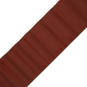 Лента бордюрная, 0.2 × 9 м, толщина 0.6 мм, пластиковая, гофра, коричневая Лента бордюрная, 0.2 × 9 м, толщина 0.6 мм, пластиковая, гофра, коричневая