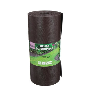 Лента бордюрная, 0.3 × 10 м, толщина 1.2 мм, пластиковая, коричневая, Greengo Лента бордюрная, 0.3 × 10 м, толщина 1.2 мм, пластиковая, коричневая, Greengo