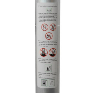 Лестница телескопическая TUNDRA, алюминиевая, 7 ступеней, 2 м Лестница телескопическая TUNDRA, алюминиевая, 7 ступеней, 2 м