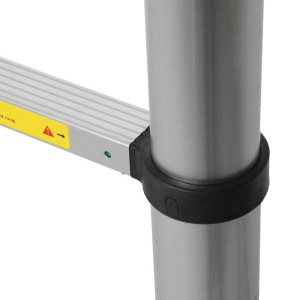 Лестница телескопическая в сумке TUNDRA, алюминиевая, 13 ступеней, автомат, 3.8 м Лестница телескопическая в сумке TUNDRA, алюминиевая, 13 ступеней, автомат, 3.8 м