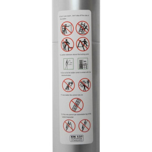 Лестница телескопическая в сумке TUNDRA, алюминиевая, 13 ступеней, автомат, 3.8 м Лестница телескопическая в сумке TUNDRA, алюминиевая, 13 ступеней, автомат, 3.8 м