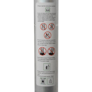 Лестница телескопическая в сумке TUNDRA, алюминиевая, 13 ступеней, автомат, 3.8 м Лестница телескопическая в сумке TUNDRA, алюминиевая, 13 ступеней, автомат, 3.8 м