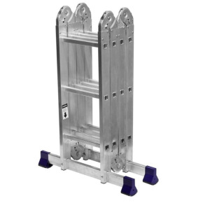 Лестница-трансформер "СИБИН" ЛТ-43 38851, алюминиевая 4x3 ступеней Лестница-трансформер "СИБИН" ЛТ-43 38851, алюминиевая 4x3 ступеней