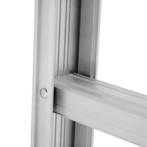 Лестница TUNDRA, 6 ступеней, 1.8 м, алюминиевая, складная Лестница TUNDRA, 6 ступеней, 1.8 м, алюминиевая, складная