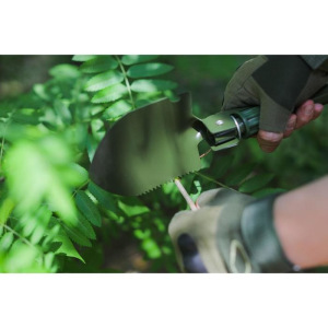 Лопата складная "Егерь" с прорезиненной рукоятью, с компасом, 39 см, оливковая, в чехле хаки Лопата складная "Егерь" с прорезиненной рукоятью, с компасом, 39 см, оливковая, в чехле хаки