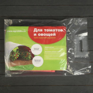 Материал укрывной, 5 × 1,6 м, плотность 60, 2-слойный, с УФ-стабилизатором, бело-красный, «Агротекс» Материал укрывной, 5 × 1,6 м, плотность 60, 2-слойный, с УФ-стабилизатором, бело-красный, «Агротекс»