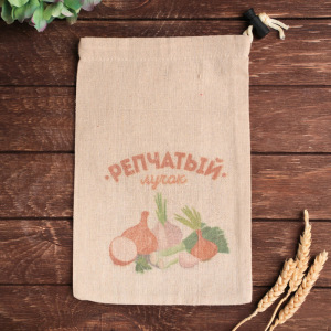 Мешок для хранения овощей «Репчатый лучок», 19 × 27 см Мешок для хранения овощей «Репчатый лучок», 19 × 27 см