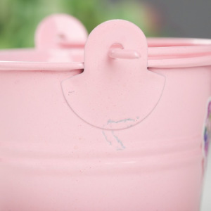 Металлическое кашпо для цветов «Для тебя весь мир», 5,5 × 5,5 см Металлическое кашпо для цветов «Для тебя весь мир», 5,5 × 5,5 см