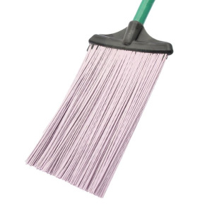 Метла плоская с черенком, цвет МИКС Метла плоская с черенком, цвет МИКС
