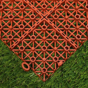 Модульное покрытие, 30 × 30 × 1.1 см, пластик, терракотовый, 1 шт. Модульное покрытие, 30 × 30 × 1.1 см, пластик, терракотовый, 1 шт.